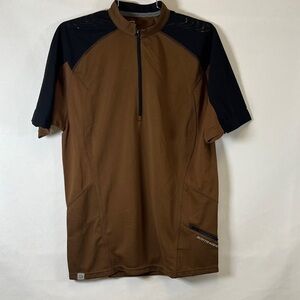 Bontrager Rhythm Comp Short Sleeve Cycling Jersey Men's M 1/4 Zip Performance